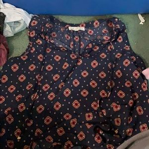 cute flowy professional shirt